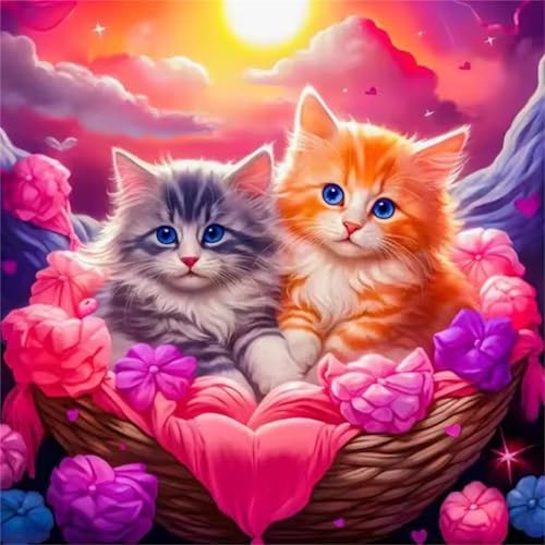 Puzzle 200 Teile Erwachsene, EIN Herausforderndes Rätsel, Puzzlespiele für Die Ganze Familie, 200 Puzzle Geschenke für Frauen und Männer, Thema:Mond Tier Katze von Muaor