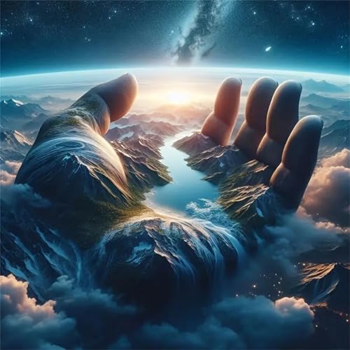 Puzzle 200 Teile Erwachsene, EIN Herausforderndes Rätsel, Puzzlespiele für Die Ganze Familie, 200 Puzzle Geschenke für Frauen und Männer, Thema:Palm Mountain Fluss von Muaor