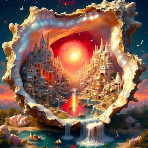 Puzzle 200 Teile Erwachsene, EIN Herausforderndes Rätsel, Puzzlespiele für Die Ganze Familie, 200 Puzzle Geschenke für Frauen und Männer, Thema:Shell Universe Stadt Puzzle 200 Teile Erwachsene, EIN Herausforderndes Rätsel, Puzzlespiele für Die Ganze Familie, 200 Puzzle Geschenke für Frauen und Männer, Thema:Shell Universe Stadt von Muaor