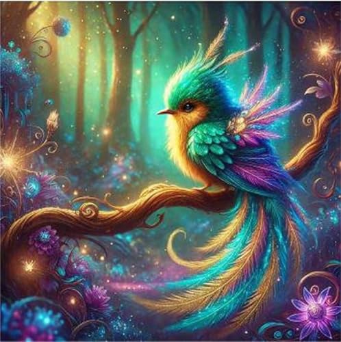 Puzzle 200 Teile Erwachsene, EIN Herausforderndes Rätsel, Puzzlespiele für Die Ganze Familie, 200 Puzzle Geschenke für Frauen und Männer, Thema:Wald Vögel Geist von Muaor