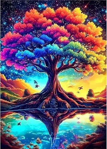 Puzzle 200 Teile Naturfarbener Baum, 200 Teile Challenge Puzzle für Erwachsene, Spaß puzzlespiel Premium Quality Klassisches Puzzles von Muaor