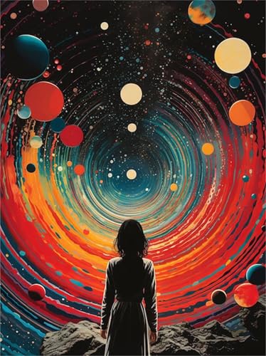 Puzzle 200 Teile für Erwachsene Cosmic Vortex Mädchen, Unmöglich Schwer Schwierig Herausfordernd Puzzles, Geschicklichkeitsspiel für die ganze Familie Puzzle 200 Teile für Erwachsene Cosmic Vortex Mädchen, Unmöglich Schwer Schwierig Herausfordernd Puzzles, Geschicklichkeitsspiel für die ganze Familie von Muaor