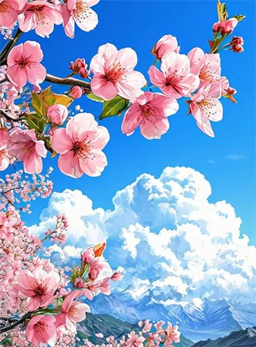 Puzzle 200 Teile für Erwachsene Frühlingsblume Wolke, Unmöglich Schwer Schwierig Herausfordernd Puzzles, Geschicklichkeitsspiel für die ganze Familie Puzzle 200 Teile für Erwachsene Frühlingsblume Wolke, Unmöglich Schwer Schwierig Herausfordernd Puzzles, Geschicklichkeitsspiel für die ganze Familie von Muaor