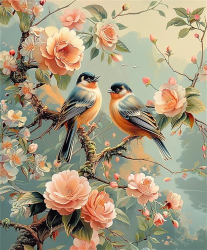 Puzzle 2000 Teile Blumenzweig Vögel, 2000 Teile Challenge Puzzle für Erwachsene, Spaß puzzlespiel Premium Quality Klassisches Puzzles Puzzle 2000 Teile Blumenzweig Vögel, 2000 Teile Challenge Puzzle für Erwachsene, Spaß puzzlespiel Premium Quality Klassisches Puzzles von Muaor