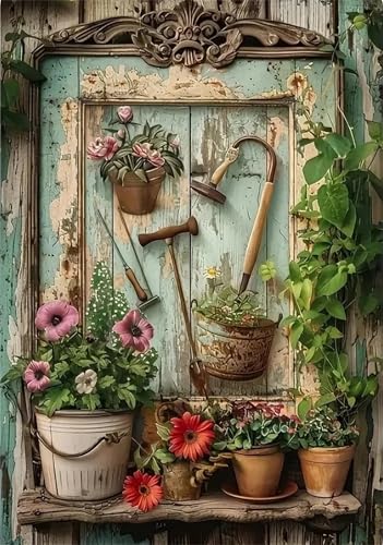 Puzzle 2000 Teile für Erwachsene Blumentopf-Werkzeuge, Unmöglich Schwer Schwierig Herausfordernd Puzzles, Geschicklichkeitsspiel für die ganze Familie Puzzle 2000 Teile für Erwachsene Blumentopf-Werkzeuge, Unmöglich Schwer Schwierig Herausfordernd Puzzles, Geschicklichkeitsspiel für die ganze Familie von Muaor