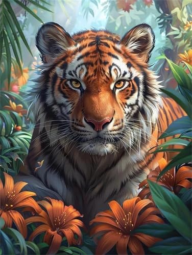 Puzzle 2000 Teile für Erwachsene Pflanzen Sie Dschungeltiere, Unmöglich Schwer Schwierig Herausfordernd Puzzles, Geschicklichkeitsspiel für die ganze Familie von Muaor