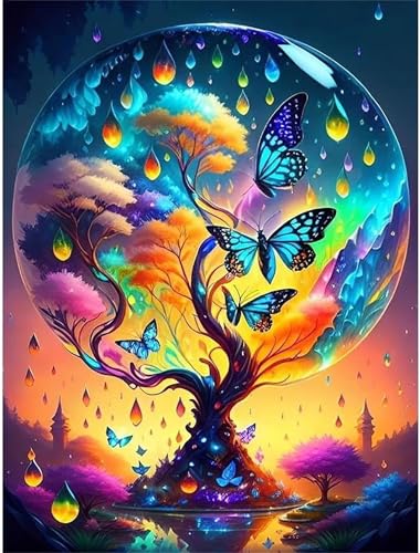 Puzzle 2000 Teile für Erwachsene Sonnenuntergang Baum Schmetterling, Unmöglich Schwer Schwierig Herausfordernd Puzzles, Geschicklichkeitsspiel für die ganze Familie Puzzle 2000 Teile für Erwachsene Sonnenuntergang Baum Schmetterling, Unmöglich Schwer Schwierig Herausfordernd Puzzles, Geschicklichkeitsspiel für die ganze Familie von Muaor