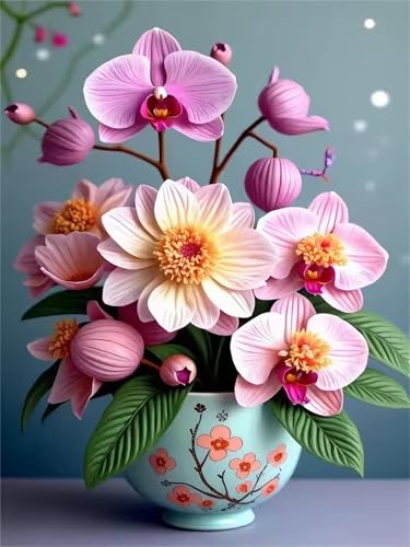 Puzzle 2000 Teile für Erwachsene Verträumte lila Orchidee, Unmöglich Schwer Schwierig Herausfordernd Puzzles, Geschicklichkeitsspiel für die ganze Familie Puzzle 2000 Teile für Erwachsene Verträumte lila Orchidee, Unmöglich Schwer Schwierig Herausfordernd Puzzles, Geschicklichkeitsspiel für die ganze Familie von Muaor