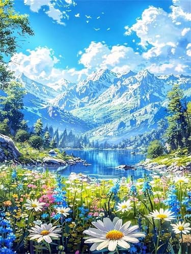 Puzzle 2000 Teile für Erwachsene Wunderschöne Seenlandschaft, Unmöglich Schwer Schwierig Herausfordernd Puzzles, Geschicklichkeitsspiel für die ganze Familie Puzzle 2000 Teile für Erwachsene Wunderschöne Seenlandschaft, Unmöglich Schwer Schwierig Herausfordernd Puzzles, Geschicklichkeitsspiel für die ganze Familie von Muaor