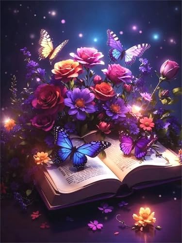 Puzzle 30 Teile Magisches Schmetterlingsbuch, 30 Teile Challenge Puzzle für Erwachsene, Spaß puzzlespiel Premium Quality Klassisches Puzzles Puzzle 30 Teile Magisches Schmetterlingsbuch, 30 Teile Challenge Puzzle für Erwachsene, Spaß puzzlespiel Premium Quality Klassisches Puzzles von Muaor