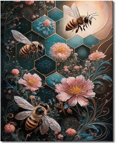Puzzle 30 Teile für Erwachsene Bienen-Wabenblume, Unmöglich Schwer Schwierig Herausfordernd Puzzles, Geschicklichkeitsspiel für die ganze Familie Puzzle 30 Teile für Erwachsene Bienen-Wabenblume, Unmöglich Schwer Schwierig Herausfordernd Puzzles, Geschicklichkeitsspiel für die ganze Familie von Muaor