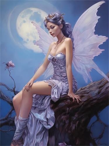 Puzzle 300 Teile Mond-Feen-Baum, 300 Teile Challenge Puzzle für Erwachsene, Spaß puzzlespiel Premium Quality Klassisches Puzzles Puzzle 300 Teile Mond-Feen-Baum, 300 Teile Challenge Puzzle für Erwachsene, Spaß puzzlespiel Premium Quality Klassisches Puzzles von Muaor