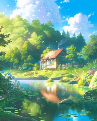 Puzzle 300 Teile Sommerferienhaus, 300 Teile Challenge Puzzle für Erwachsene, Spaß puzzlespiel Premium Quality Klassisches Puzzles Puzzle 300 Teile Sommerferienhaus, 300 Teile Challenge Puzzle für Erwachsene, Spaß puzzlespiel Premium Quality Klassisches Puzzles von Muaor