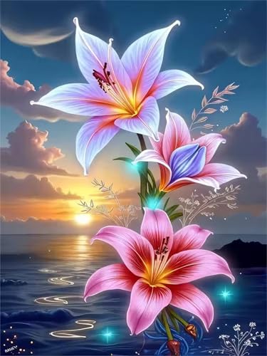 Puzzle 300 Teile Sonnenaufgang Ozean Blume, 300 Teile Challenge Puzzle für Erwachsene, Spaß puzzlespiel Premium Quality Klassisches Puzzles Puzzle 300 Teile Sonnenaufgang Ozean Blume, 300 Teile Challenge Puzzle für Erwachsene, Spaß puzzlespiel Premium Quality Klassisches Puzzles von Muaor