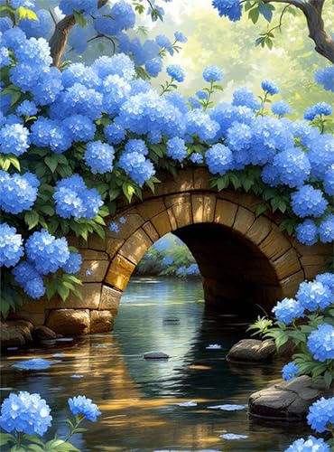 Puzzle 500 Teile für Erwachsene Sommer-River-Brücke, Unmöglich Schwer Schwierig Herausfordernd Puzzles, Geschicklichkeitsspiel für die ganze Familie Puzzle 500 Teile für Erwachsene Sommer-River-Brücke, Unmöglich Schwer Schwierig Herausfordernd Puzzles, Geschicklichkeitsspiel für die ganze Familie von Muaor