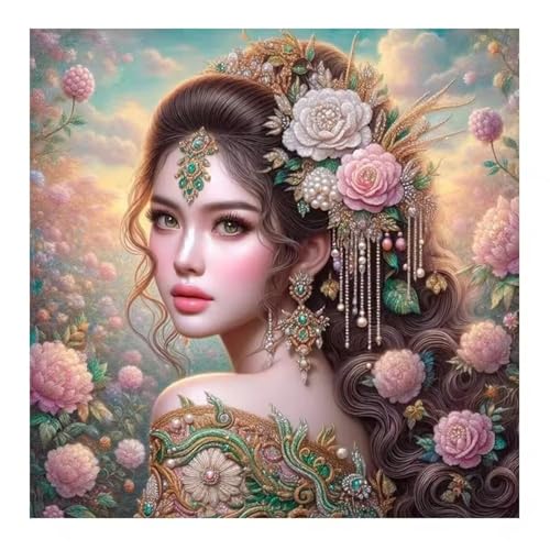 Puzzle 60 Teile Erwachsene, EIN Herausforderndes Rätsel, Puzzlespiele für Die Ganze Familie, 60 Puzzle Geschenke für Frauen und Männer, Thema:Ausländische Schönheiten Blume von Muaor