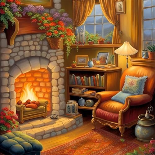 Puzzle 60 Teile Erwachsene, EIN Herausforderndes Rätsel, Puzzlespiele für Die Ganze Familie, 60 Puzzle Geschenke für Frauen und Männer, Thema:Bonfire Sofa Blume Puzzle 60 Teile Erwachsene, EIN Herausforderndes Rätsel, Puzzlespiele für Die Ganze Familie, 60 Puzzle Geschenke für Frauen und Männer, Thema:Bonfire Sofa Blume von Muaor