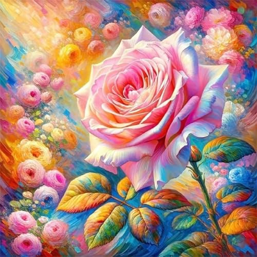 Puzzle 60 Teile Erwachsene, EIN Herausforderndes Rätsel, Puzzlespiele für Die Ganze Familie, 60 Puzzle Geschenke für Frauen und Männer, Thema:Regenbogen Rosa Rose Puzzle 60 Teile Erwachsene, EIN Herausforderndes Rätsel, Puzzlespiele für Die Ganze Familie, 60 Puzzle Geschenke für Frauen und Männer, Thema:Regenbogen Rosa Rose von Muaor