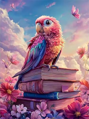 Puzzle 60 Teile Parrot Book Cloud, 60 Teile Challenge Puzzle für Erwachsene, Spaß puzzlespiel Premium Quality Klassisches Puzzles Puzzle 60 Teile Parrot Book Cloud, 60 Teile Challenge Puzzle für Erwachsene, Spaß puzzlespiel Premium Quality Klassisches Puzzles von Muaor