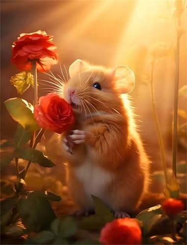 Puzzle 60 Teile Sonnenlicht Hamster Blume, 60 Teile Challenge Puzzle für Erwachsene, Spaß puzzlespiel Premium Quality Klassisches Puzzles Puzzle 60 Teile Sonnenlicht Hamster Blume, 60 Teile Challenge Puzzle für Erwachsene, Spaß puzzlespiel Premium Quality Klassisches Puzzles von Muaor