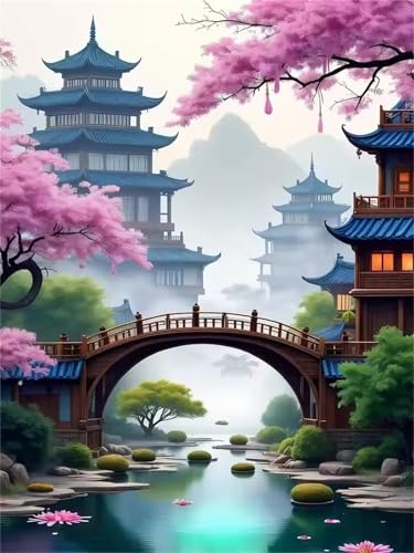 Puzzle 700 Teile Architektonischer Brückenstrom, 700 Teile Challenge Puzzle für Erwachsene, Spaß puzzlespiel Premium Quality Klassisches Puzzles Puzzle 700 Teile Architektonischer Brückenstrom, 700 Teile Challenge Puzzle für Erwachsene, Spaß puzzlespiel Premium Quality Klassisches Puzzles von Muaor