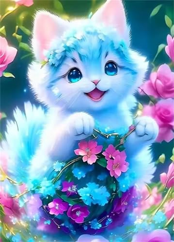 Puzzle 700 Teile Blaue Flauschige Katze, 700 Teile Challenge Puzzle für Erwachsene, Spaß puzzlespiel Premium Quality Klassisches Puzzles Puzzle 700 Teile Blaue Flauschige Katze, 700 Teile Challenge Puzzle für Erwachsene, Spaß puzzlespiel Premium Quality Klassisches Puzzles von Muaor