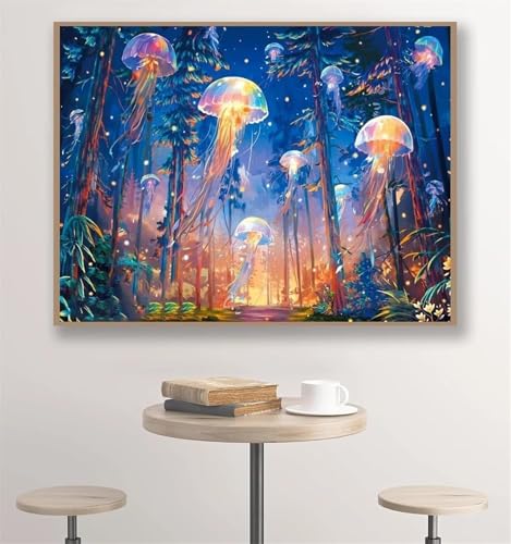 Puzzle 700 Teile Fantastische Quallenwälder, 700 Teile Challenge Puzzle für Erwachsene, Spaß puzzlespiel Premium Quality Klassisches Puzzles Puzzle 700 Teile Fantastische Quallenwälder, 700 Teile Challenge Puzzle für Erwachsene, Spaß puzzlespiel Premium Quality Klassisches Puzzles von Muaor