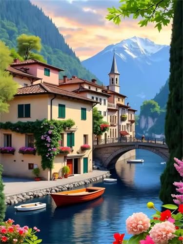 Puzzle 700 Teile Landhaus Boot, 700 Teile Challenge Puzzle für Erwachsene, Spaß puzzlespiel Premium Quality Klassisches Puzzles Puzzle 700 Teile Landhaus Boot, 700 Teile Challenge Puzzle für Erwachsene, Spaß puzzlespiel Premium Quality Klassisches Puzzles von Muaor