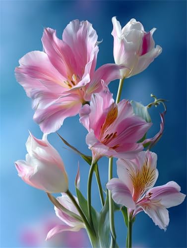 Puzzle 90 Teile für Erwachsene Blume Rosa Lilie, Unmöglich Schwer Schwierig Herausfordernd Puzzles, Geschicklichkeitsspiel für die ganze Familie Puzzle 90 Teile für Erwachsene Blume Rosa Lilie, Unmöglich Schwer Schwierig Herausfordernd Puzzles, Geschicklichkeitsspiel für die ganze Familie von Muaor