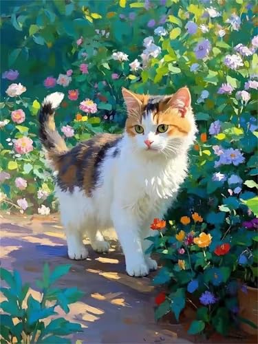 Puzzle 90 Teile für Erwachsene Gartenpflanze Katze, Unmöglich Schwer Schwierig Herausfordernd Puzzles, Geschicklichkeitsspiel für die ganze Familie Puzzle 90 Teile für Erwachsene Gartenpflanze Katze, Unmöglich Schwer Schwierig Herausfordernd Puzzles, Geschicklichkeitsspiel für die ganze Familie von Muaor