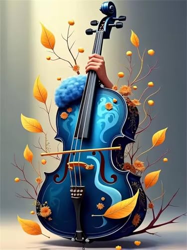 Puzzle für Erwachsene 1000 Teile, DIY Kreative Unterhaltung Puzzles, schöne Geschenkidee Jigsaw Puzzle mit Instrument Guitar Leaf-Motiv Puzzle für Erwachsene 1000 Teile, DIY Kreative Unterhaltung Puzzles, schöne Geschenkidee Jigsaw Puzzle mit Instrument Guitar Leaf-Motiv von Muaor