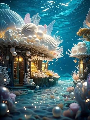 Puzzle für Erwachsene 120 Teile, DIY Kreative Unterhaltung Puzzles, schöne Geschenkidee Jigsaw Puzzle mit Ocean Pearl Shell-Motiv Puzzle für Erwachsene 120 Teile, DIY Kreative Unterhaltung Puzzles, schöne Geschenkidee Jigsaw Puzzle mit Ocean Pearl Shell-Motiv von Muaor