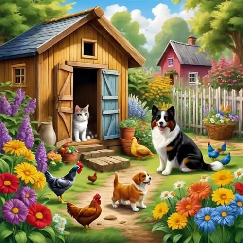 Puzzle für Erwachsene 120 Teile Gartentier Hund, DIY Kreative Unterhaltung, Spaß, Klassisches Puzzles für Erwachsene Lernspiel Spielzeug Geschenk Jigsaw Puzzle 120 Teile Puzzle für Erwachsene 120 Teile Gartentier Hund, DIY Kreative Unterhaltung, Spaß, Klassisches Puzzles für Erwachsene Lernspiel Spielzeug Geschenk Jigsaw Puzzle 120 Teile von Muaor