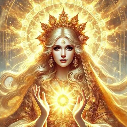 Puzzle für Erwachsene 120 Teile Goldene Sonnengöttin, DIY Kreative Unterhaltung, Spaß, Klassisches Puzzles für Erwachsene Lernspiel Spielzeug Geschenk Jigsaw Puzzle 120 Teile Puzzle für Erwachsene 120 Teile Goldene Sonnengöttin, DIY Kreative Unterhaltung, Spaß, Klassisches Puzzles für Erwachsene Lernspiel Spielzeug Geschenk Jigsaw Puzzle 120 Teile von Muaor