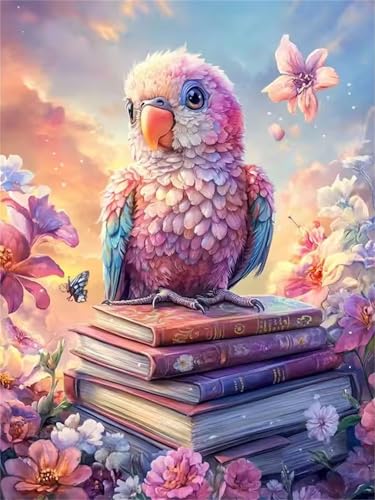 Puzzle für Erwachsene 1500 Teile, DIY Kreative Unterhaltung Puzzles, schöne Geschenkidee Jigsaw Puzzle mit Blauer Himmel Papagei-Motiv von Muaor