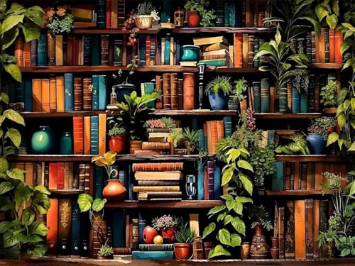 Puzzle für Erwachsene 1500 Teile, DIY Kreative Unterhaltung Puzzles, schöne Geschenkidee Jigsaw Puzzle mit Botanisches Buch-Motiv von Muaor