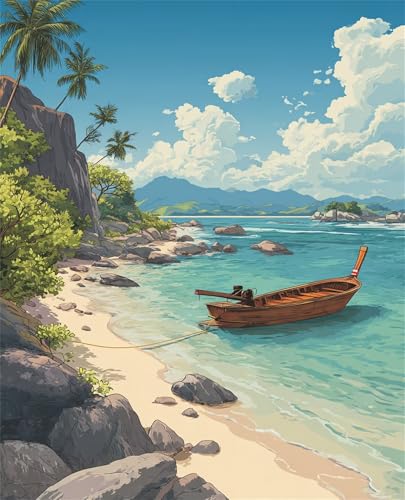 Puzzle für Erwachsene 1500 Teile, DIY Kreative Unterhaltung Puzzles, schöne Geschenkidee Jigsaw Puzzle mit Tropische Insellandschaft-Motiv Puzzle für Erwachsene 1500 Teile, DIY Kreative Unterhaltung Puzzles, schöne Geschenkidee Jigsaw Puzzle mit Tropische Insellandschaft-Motiv von Muaor