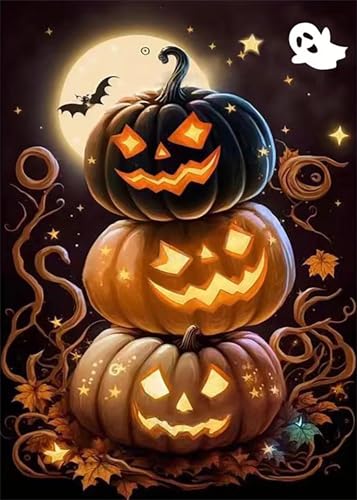 Puzzle für Erwachsene 200 Teile, DIY Kreative Unterhaltung Puzzles, schöne Geschenkidee Jigsaw Puzzle mit Halloween-Kürbis-Motiv von Muaor