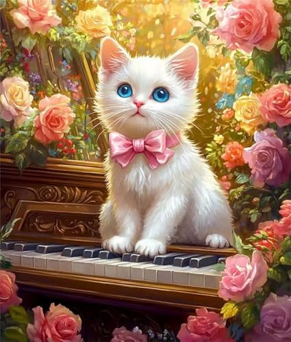Puzzle für Erwachsene 2000 Teile, DIY Kreative Unterhaltung Puzzles, schöne Geschenkidee Jigsaw Puzzle mit Piano Garten Katze-Motiv Puzzle für Erwachsene 2000 Teile, DIY Kreative Unterhaltung Puzzles, schöne Geschenkidee Jigsaw Puzzle mit Piano Garten Katze-Motiv von Muaor
