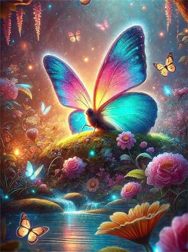 Puzzle für Erwachsene 30 Teile, DIY Kreative Unterhaltung Puzzles, schöne Geschenkidee Jigsaw Puzzle mit Regenbogen Schmetterling Rasen-Motiv Puzzle für Erwachsene 30 Teile, DIY Kreative Unterhaltung Puzzles, schöne Geschenkidee Jigsaw Puzzle mit Regenbogen Schmetterling Rasen-Motiv von Muaor