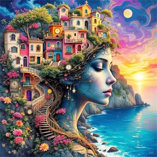 Puzzle für Erwachsene 35 Teile Küstenhäuser Sonne, DIY Kreative Unterhaltung, Spaß, Klassisches Puzzles für Erwachsene Lernspiel Spielzeug Geschenk Jigsaw Puzzle 35 Teile Puzzle für Erwachsene 35 Teile Küstenhäuser Sonne, DIY Kreative Unterhaltung, Spaß, Klassisches Puzzles für Erwachsene Lernspiel Spielzeug Geschenk Jigsaw Puzzle 35 Teile von Muaor