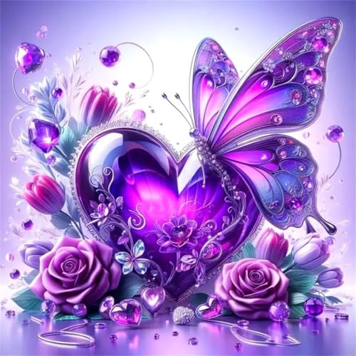 Puzzle für Erwachsene 35 Teile Lila Kristall Schmetterling, DIY Kreative Unterhaltung, Spaß, Klassisches Puzzles für Erwachsene Lernspiel Spielzeug Geschenk Jigsaw Puzzle 35 Teile Puzzle für Erwachsene 35 Teile Lila Kristall Schmetterling, DIY Kreative Unterhaltung, Spaß, Klassisches Puzzles für Erwachsene Lernspiel Spielzeug Geschenk Jigsaw Puzzle 35 Teile von Muaor