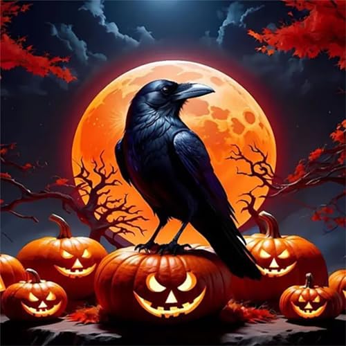 Puzzle für Erwachsene 35 Teile Mitternachtskrähe, DIY Kreative Unterhaltung, Spaß, Klassisches Puzzles für Erwachsene Lernspiel Spielzeug Geschenk Jigsaw Puzzle 35 Teile von Muaor