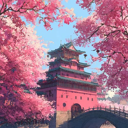 Puzzle für Erwachsene 35 Teile Rosa Antiker Turm, DIY Kreative Unterhaltung, Spaß, Klassisches Puzzles für Erwachsene Lernspiel Spielzeug Geschenk Jigsaw Puzzle 35 Teile Puzzle für Erwachsene 35 Teile Rosa Antiker Turm, DIY Kreative Unterhaltung, Spaß, Klassisches Puzzles für Erwachsene Lernspiel Spielzeug Geschenk Jigsaw Puzzle 35 Teile von Muaor