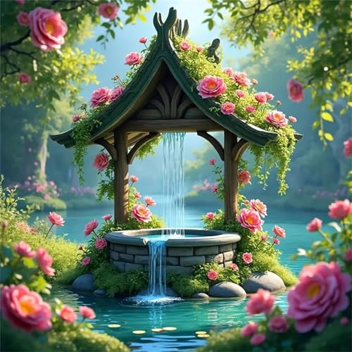 Puzzle für Erwachsene 35 Teile Rose Brunnen Pflanze, DIY Kreative Unterhaltung, Spaß, Klassisches Puzzles für Erwachsene Lernspiel Spielzeug Geschenk Jigsaw Puzzle 35 Teile Puzzle für Erwachsene 35 Teile Rose Brunnen Pflanze, DIY Kreative Unterhaltung, Spaß, Klassisches Puzzles für Erwachsene Lernspiel Spielzeug Geschenk Jigsaw Puzzle 35 Teile von Muaor