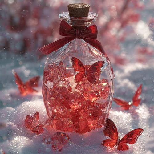 Puzzle für Erwachsene 35 Teile Rote Flasche Schmetterling, DIY Kreative Unterhaltung, Spaß, Klassisches Puzzles für Erwachsene Lernspiel Spielzeug Geschenk Jigsaw Puzzle 35 Teile Puzzle für Erwachsene 35 Teile Rote Flasche Schmetterling, DIY Kreative Unterhaltung, Spaß, Klassisches Puzzles für Erwachsene Lernspiel Spielzeug Geschenk Jigsaw Puzzle 35 Teile von Muaor