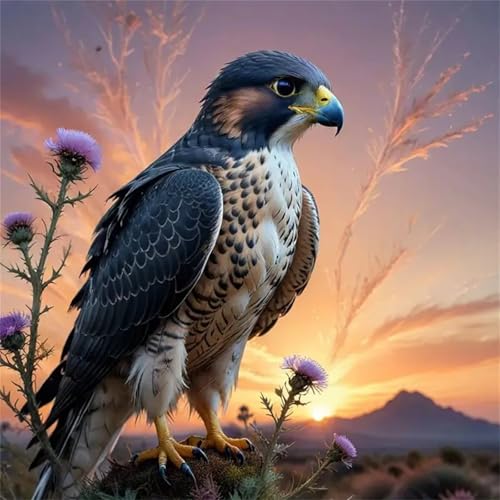 Puzzle für Erwachsene 35 Teile Tier Adler Sonnenschein, DIY Kreative Unterhaltung, Spaß, Klassisches Puzzles für Erwachsene Lernspiel Spielzeug Geschenk Jigsaw Puzzle 35 Teile von Muaor