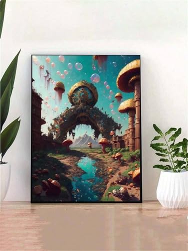 Puzzle für Erwachsene 500 Teile, DIY Kreative Unterhaltung Puzzles, schöne Geschenkidee Jigsaw Puzzle mit Fantasiewelt-Motiv Puzzle für Erwachsene 500 Teile, DIY Kreative Unterhaltung Puzzles, schöne Geschenkidee Jigsaw Puzzle mit Fantasiewelt-Motiv von Muaor