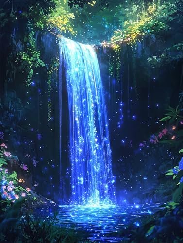 Puzzle für Erwachsene 500 Teile, DIY Kreative Unterhaltung Puzzles, schöne Geschenkidee Jigsaw Puzzle mit Sunshine Falls Pflanze-Motiv Puzzle für Erwachsene 500 Teile, DIY Kreative Unterhaltung Puzzles, schöne Geschenkidee Jigsaw Puzzle mit Sunshine Falls Pflanze-Motiv von Muaor