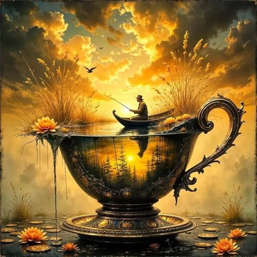 Puzzle für Erwachsene 500 Teile Alter Mann Angeln, DIY Kreative Unterhaltung, Spaß, Klassisches Puzzles für Erwachsene Lernspiel Spielzeug Geschenk Jigsaw Puzzle 500 Teile Puzzle für Erwachsene 500 Teile Alter Mann Angeln, DIY Kreative Unterhaltung, Spaß, Klassisches Puzzles für Erwachsene Lernspiel Spielzeug Geschenk Jigsaw Puzzle 500 Teile von Muaor